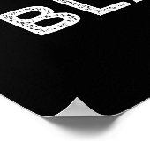 Ich mag nur schwarze Labrador, okay? Poster (Ecke)