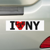 Ich mag NY Autoaufkleber (Auf Auto)