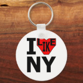 Ich mag NY Schlüsselanhänger 3 (Vorderseite)