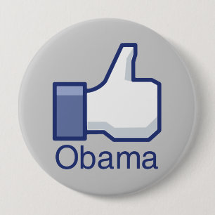 ICH MAG OBAMA BUTTON