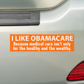 Ich mag ObamaCare - für jeder Autoaufkleber (Auf Auto)