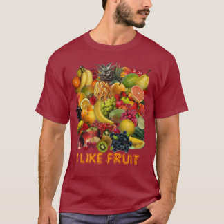 Ich mag Obst 🍉 🍊 🍏 🍓 T-Shirt