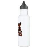 Ich mag Okapis Niedliches Okapi Edelstahlflasche (Rechts)