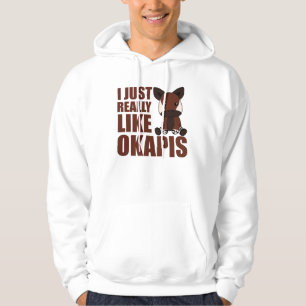 Ich mag Okapis Niedliches Okapi Hoodie