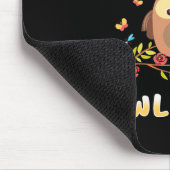 Ich mag Owls einfach so. Mousepad (Ecke)