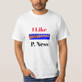 Ich mag P. Ness Weihnachts-Shirt T-Shirt (Vorderseite)