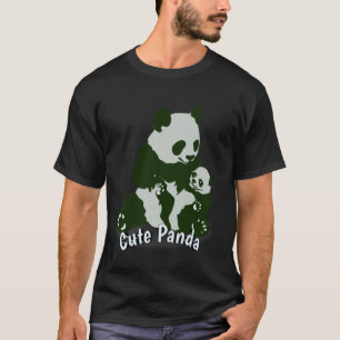 Ich mag Pandas einfach wirklich OK, süßer Dschunge T-Shirt