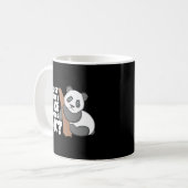 Ich mag Pandas Ok Panda wirklich Kaffeetasse (Vorderseite Links)
