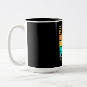 Ich mag Papageien wirklich Zweifarbige Tasse