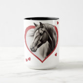 Ich mag Pferde Tasse (Zentrum)