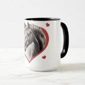 Ich mag Pferde Tasse (VorderseiteRechts)