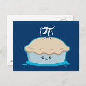 Ich mag Pi Postkarte (Vorne/Hinten)