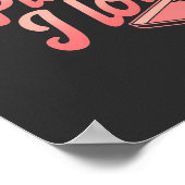 Ich mag Pickleball nicht, ich Liebe es Poster (Ecke)