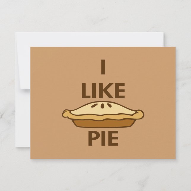 Ich mag Pie (Vorderseite)