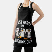 Ich mag Pinguine Kinder Mädchen Jungen Frauen P Schürze (InSitu)