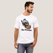 Ich mag Piranhas T-Shirt (Vorne ganz)