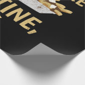 Ich mag Poutine Ok einfach nur Geschenkpapier (Ecke)
