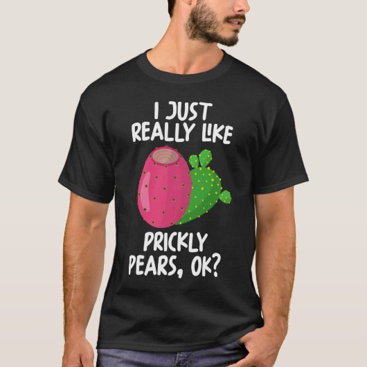 Ich mag prickelige Birnen echt wie OK T-Shirt (Vorderseite)