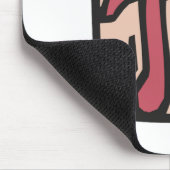 Ich mag PU Mousepad (Ecke)