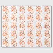 Ich mag radfahren geschenkpapier (Flach)