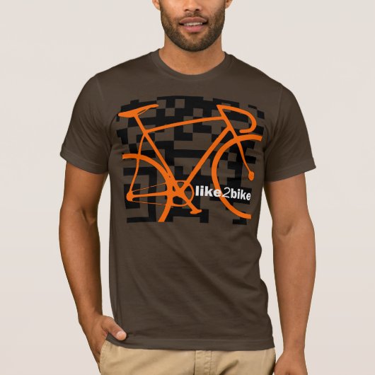 Ich mag radfahren T-Shirt (Vorderseite)
