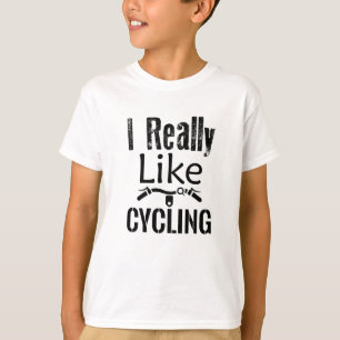 Ich mag Radfahren T-Shirt