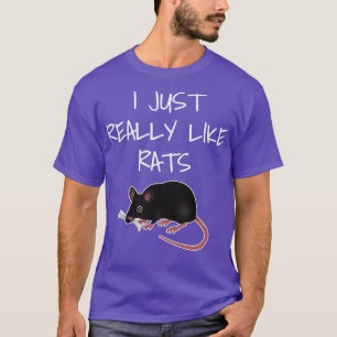 Ich mag Ratten wirklich T-Shirt