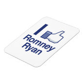 ICH MAG ROMNEY RYAN THUMBS UP.pnng Magnet (Linke Seite)