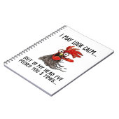 Ich mag ruhig aussehen, aber in meinem Kopf habe i Notizblock (Linke Seite)