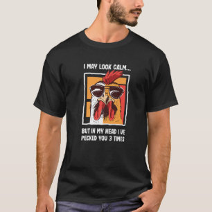 Ich mag ruhig aussehen in meinem Kopf habe ich dic T-Shirt