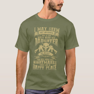 Ich mag ruhig und zurückhaltend erscheinen T-Shirt