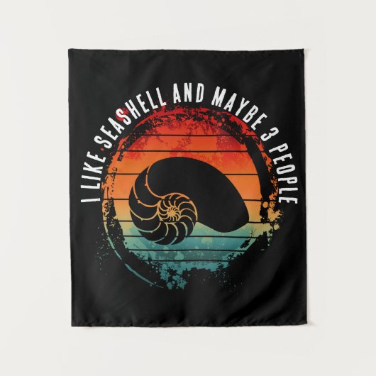 ICH MAG SAASHELL UND VIELLEICHT 3 PERSONEN WANDTEPPICH (Vorderseite)