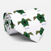 Ich mag Schildkröte-Krawatte Krawatte (Gerollt)