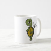 Ich mag Schildkröte-Tasse Kaffeetasse (VorderseiteRechts)