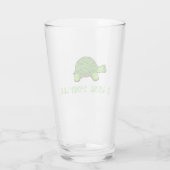 Ich mag Schildkröten Glas (Rückseite)