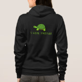 Ich mag Schildkröten Hoodie (Rückseite)
