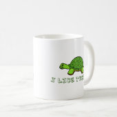 Ich mag Schildkröten Kaffeetasse (VorderseiteRechts)