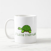 Ich mag Schildkröten Kaffeetasse (Links)