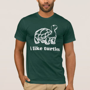 Ich mag Schildkröten T-Shirt