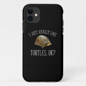 Ich mag Schildkröten wirklich, okay? Case-Mate iPhone Hülle (Rückseite)