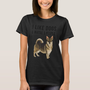 Ich mag schwedische Vallhund-Hunde und vielleicht  T-Shirt