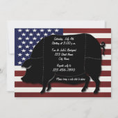 Ich mag Schwein-Hintern und ich kann nicht liegen Einladung (Rückseite)