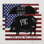 Ich mag Schwein-Hintern und ich kann nicht liegen Einladung (Vorne/Hinten)