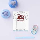 Ich mag Schweinefleisch-Hintern und ich kann GRILL Flyer (Einzeln)