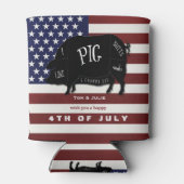 Ich mag Schweinefleisch-Hintern und ich kann nicht Dosenkühler (Rückseite)