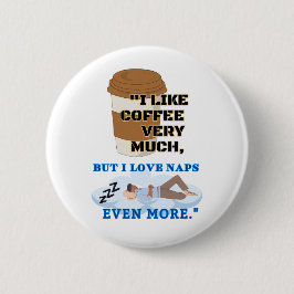 ICH MAG SEHR KAFFEE BUTTON