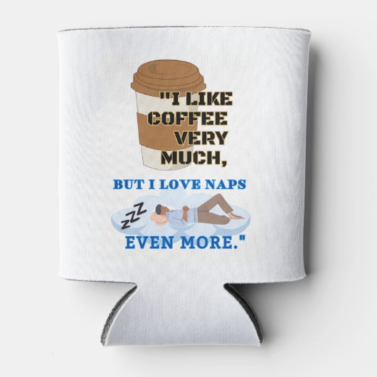 ICH MAG SEHR KAFFEE DOSENKÜHLER (Vorderseite)