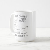 ICH MAG SEHR KAFFEE KAFFEETASSE (Vorderseite Links)