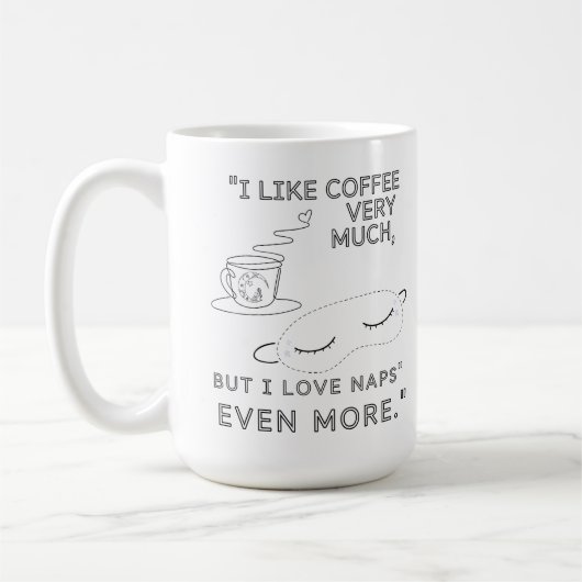 ICH MAG SEHR KAFFEE KAFFEETASSE (Links)