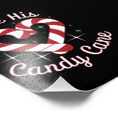 Ich mag seine feinen Cane funny Couples Matching Fotodruck (Ecke)